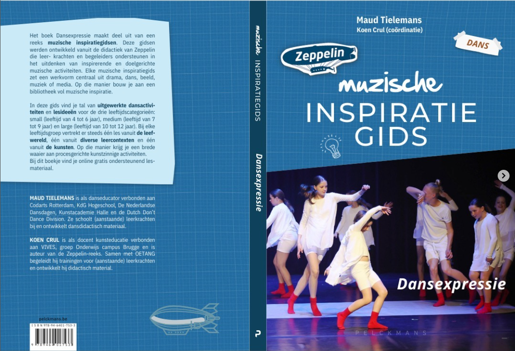 Het boek 'Dansexpressie' van Maud Tielemans is nu te koop! — Dansdocent.nu