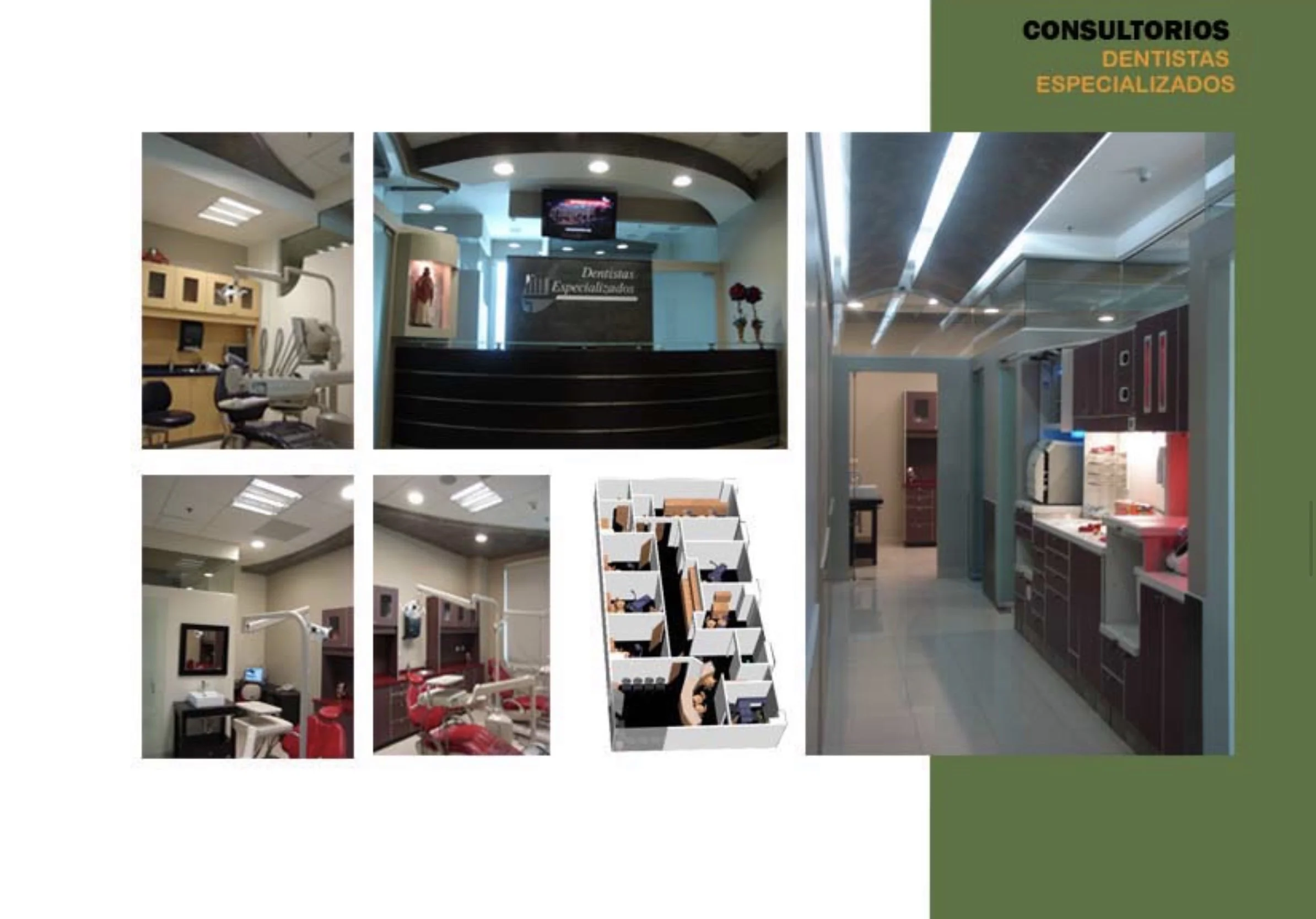 DISEÑO Y CONSTRUCCIÓN DE CLÍNICA DENTISTAS ESPECIALIZADOS, MONTERREY MÉXICO.