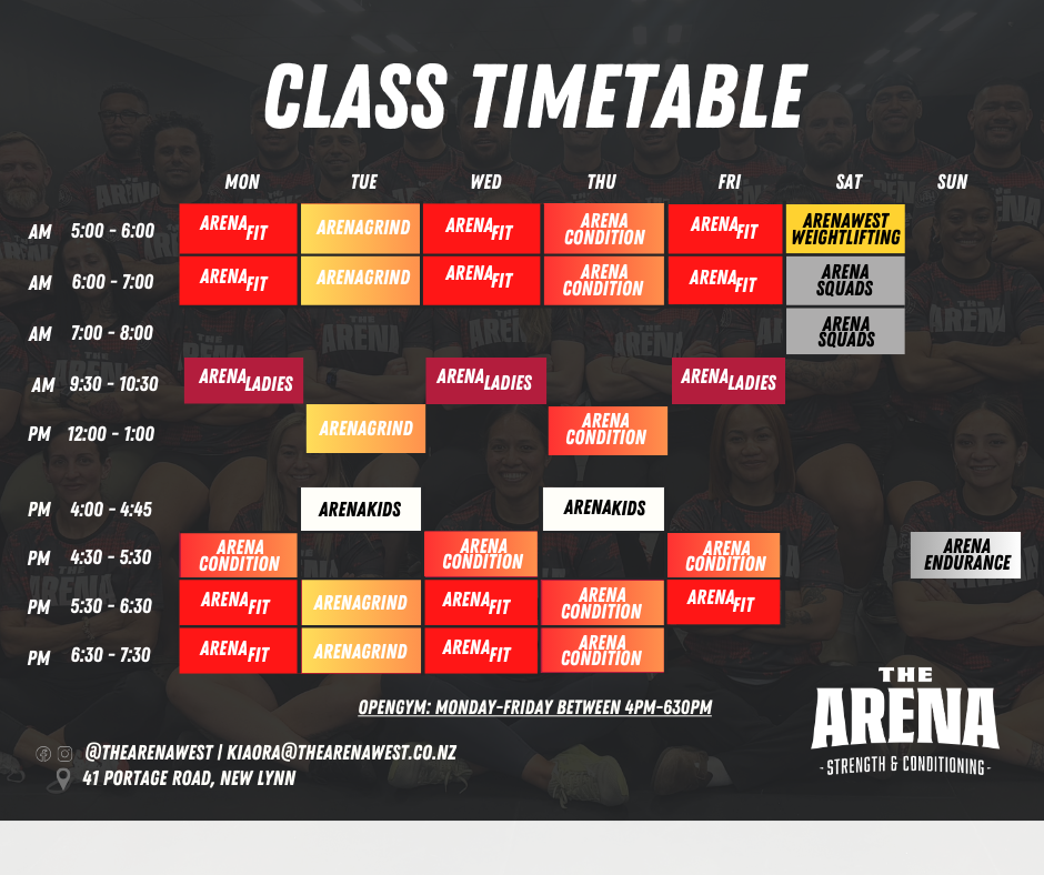 West Classes — The Arena