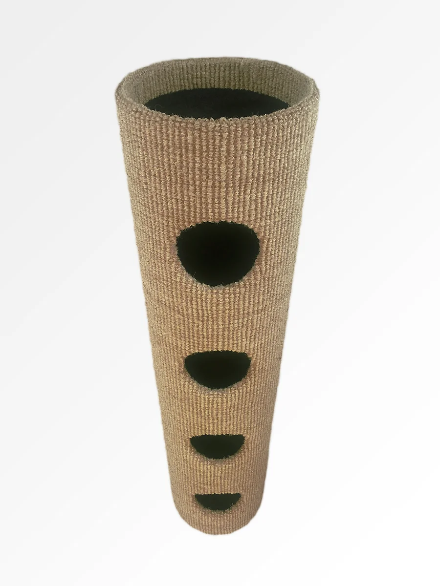 Wall Mounted Fatcat 4 finished in Natural Coir
