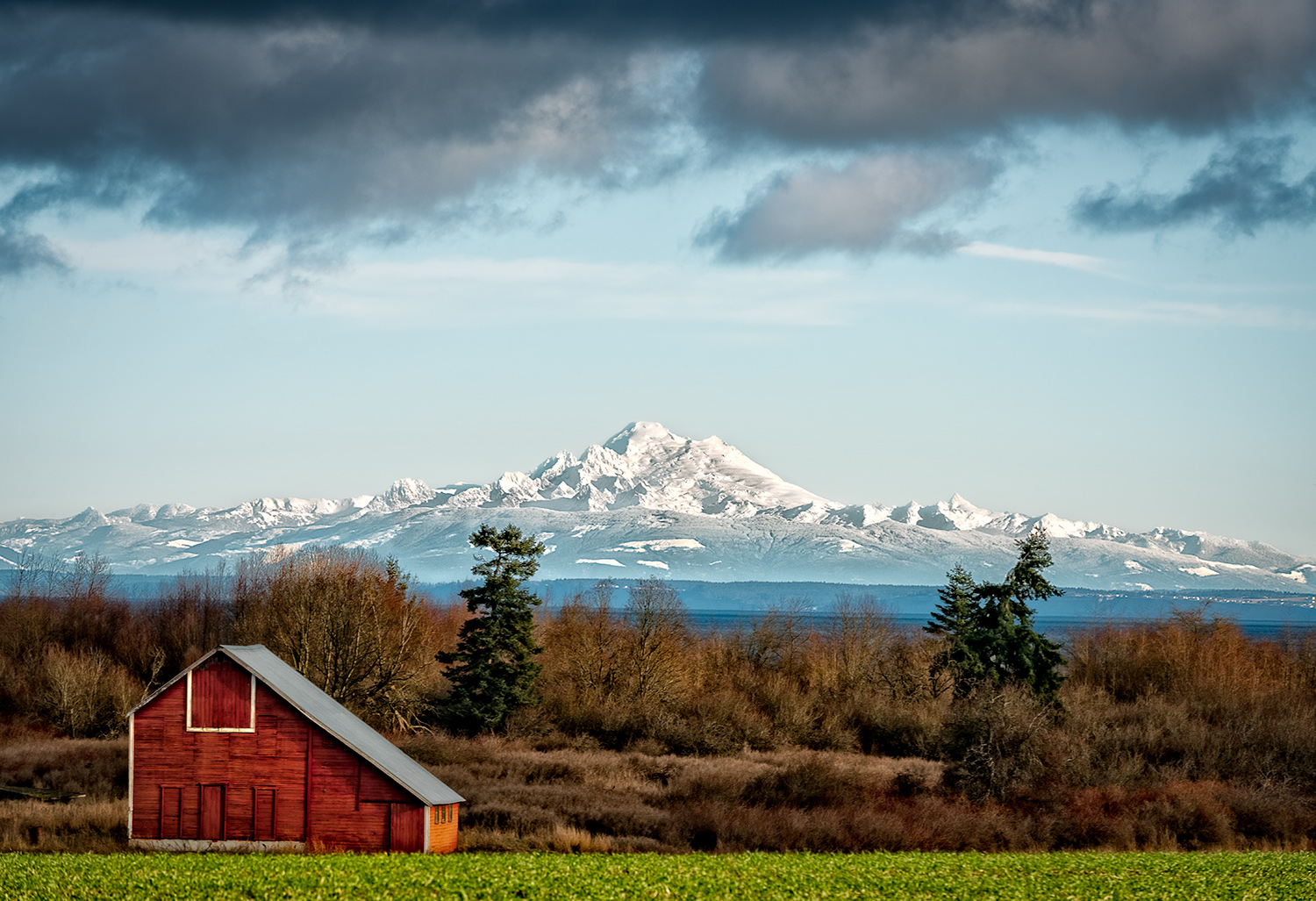 Mt. Baker in the background