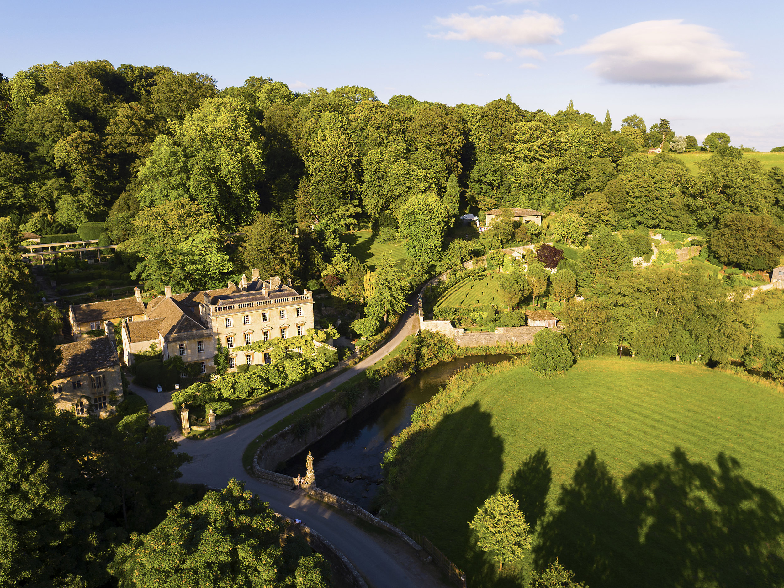 Iford Manor from the Air