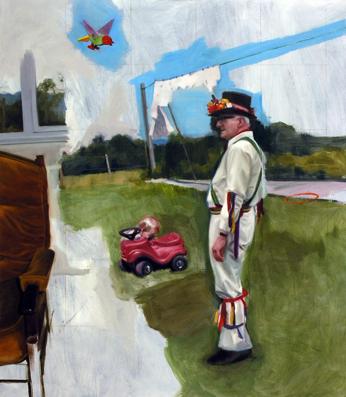  Oil on Panel 140 x 120cm 