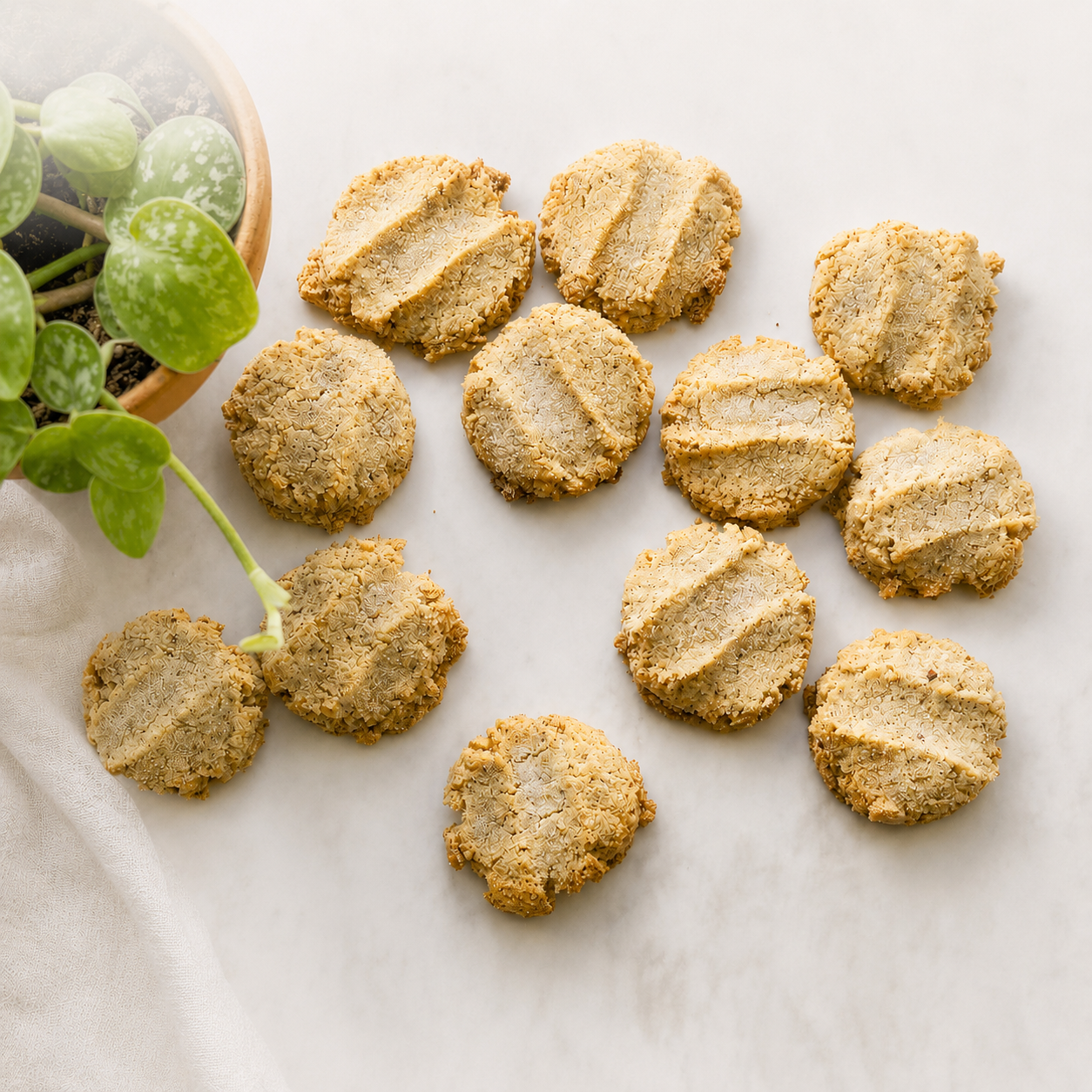 Vanilla Shortbread Cookies