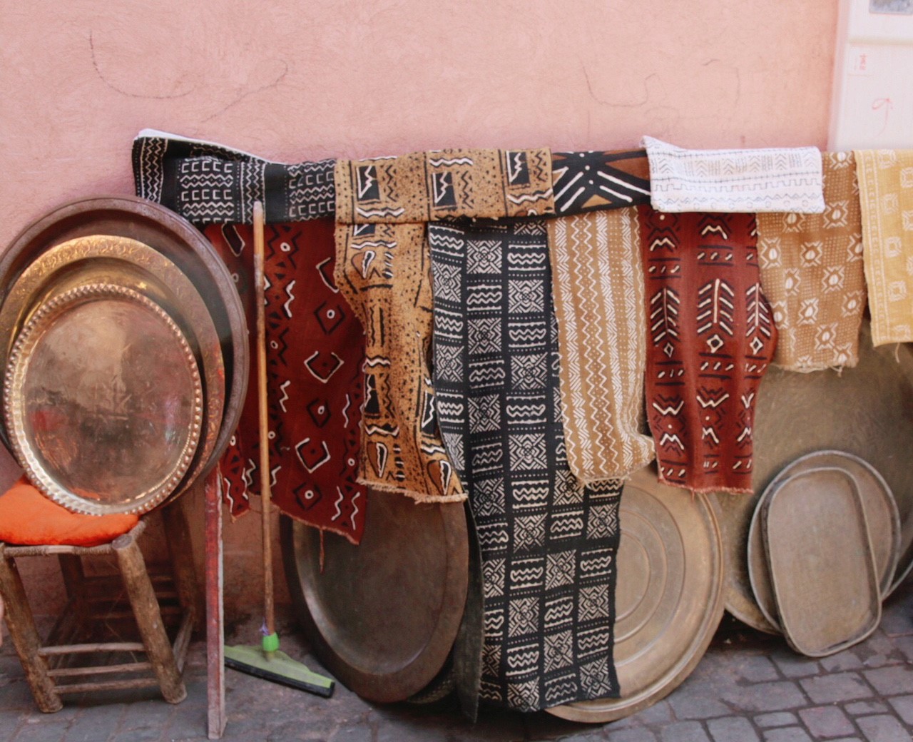 I like mudcloth and mudcloth likes me, so I bought a few pillowcases here