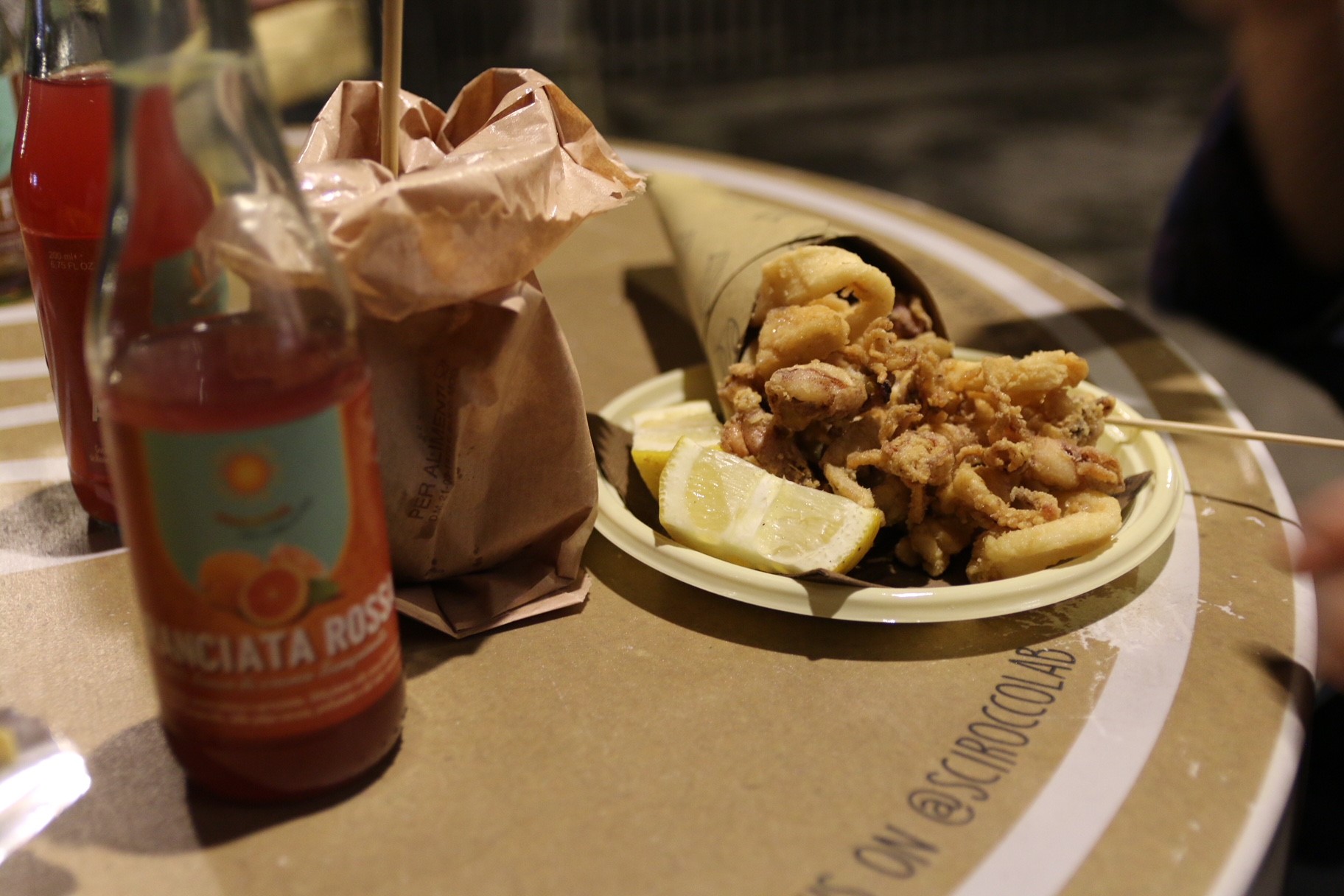 Being located right at the sea, Catania serves a variation of fresh fish and seafood. I loved the little snack portions of “fritto misto” that you just have with a beer on the side at a little food stall.