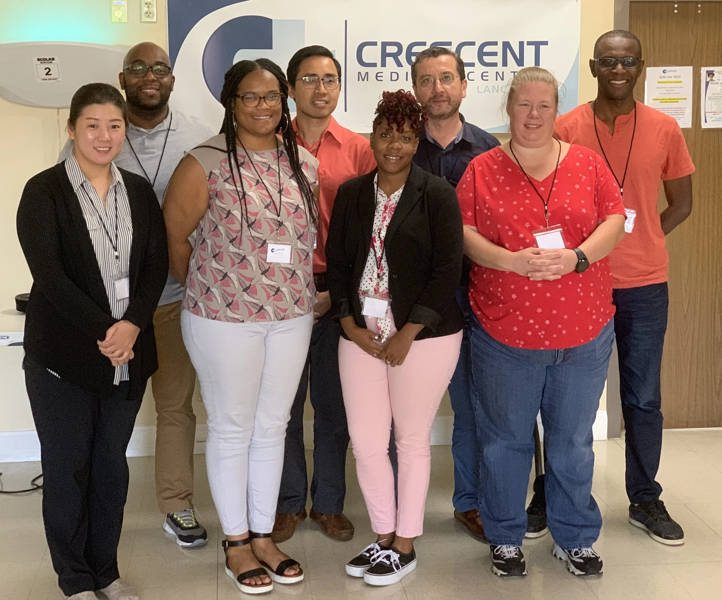 Students from Hospital Pharmacy Prep Course which includes IV Certification at Crescent Medical Center Lancaster, September 2019
