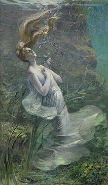 Ophelia by Paul Albert Steck
