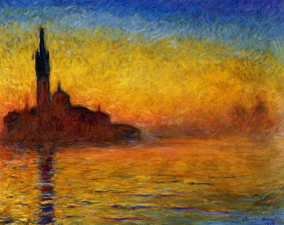 Twilight Venice, Claude Oscar Monet