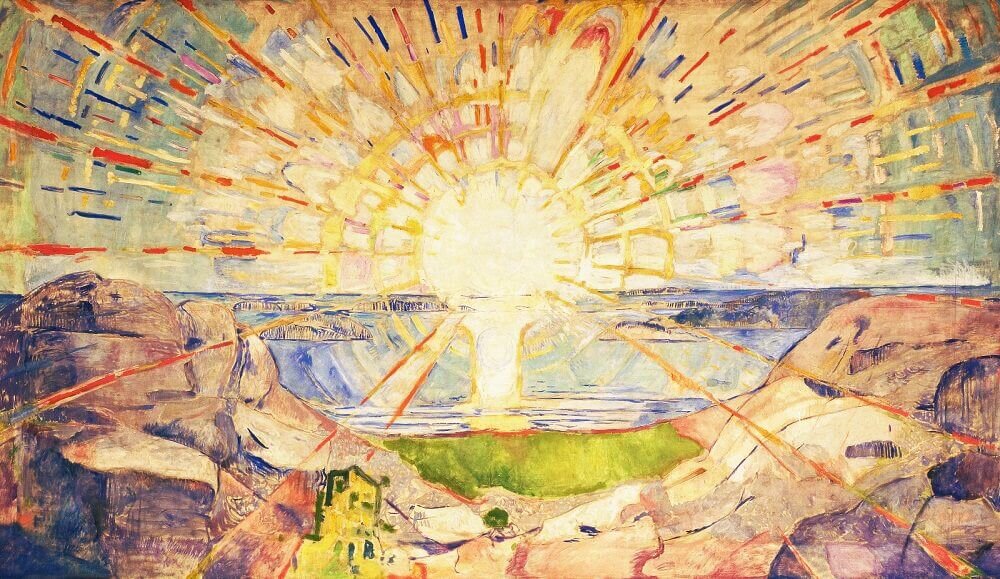 The Sun, Edvard Munch (1909)