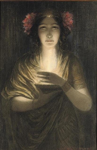 The Priestess, 1890