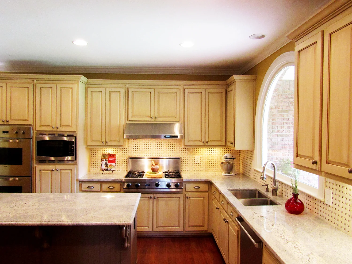 mediterranean Kitchen remodel by interior designer BK Designs from Atlanta Georgia