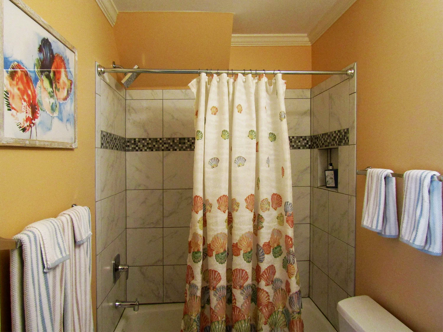 Sea inspired bathroom interior design atlanta georgia