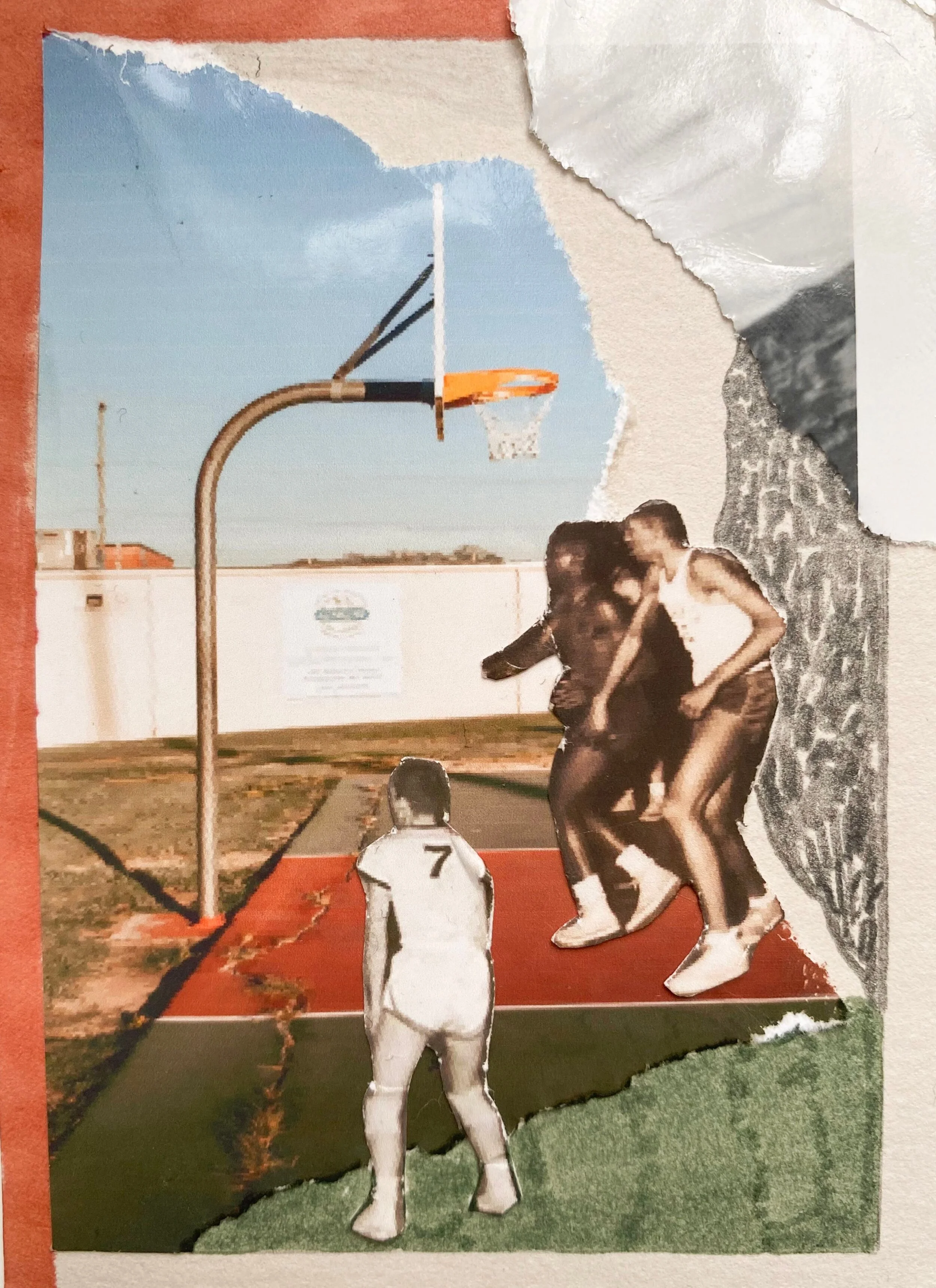 Day 8: Net; 2.5"x3.5"