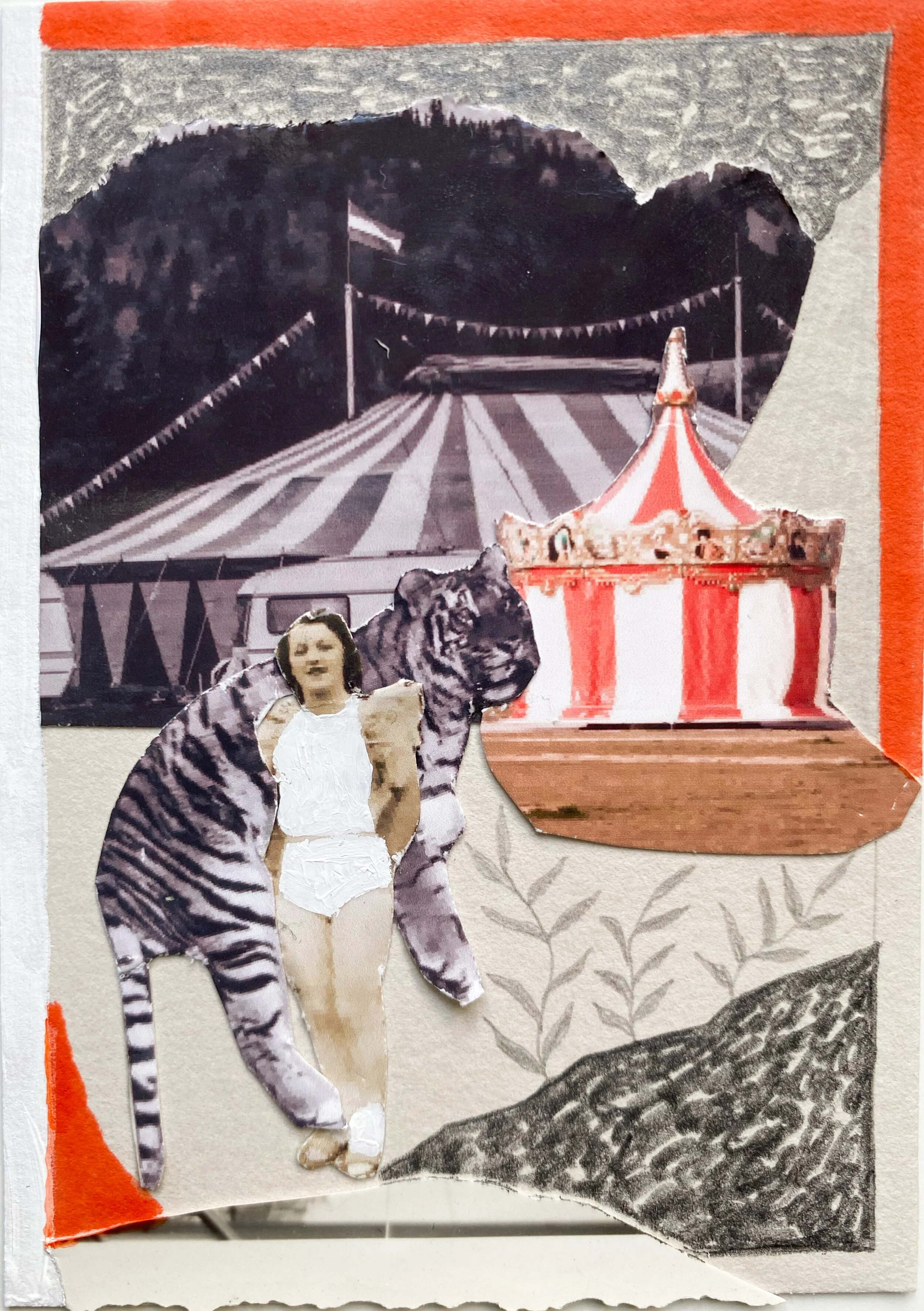 Day 13: Circus; 2.5"x3.5"