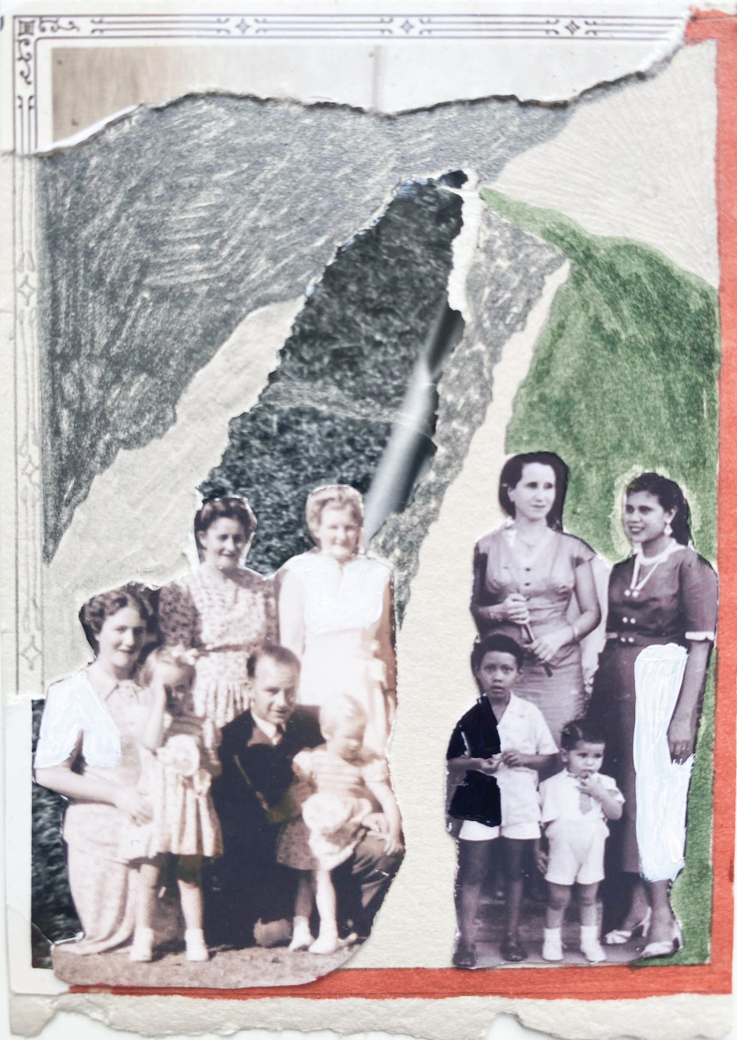 Day 18: Torn; 2.5in x 3.5in