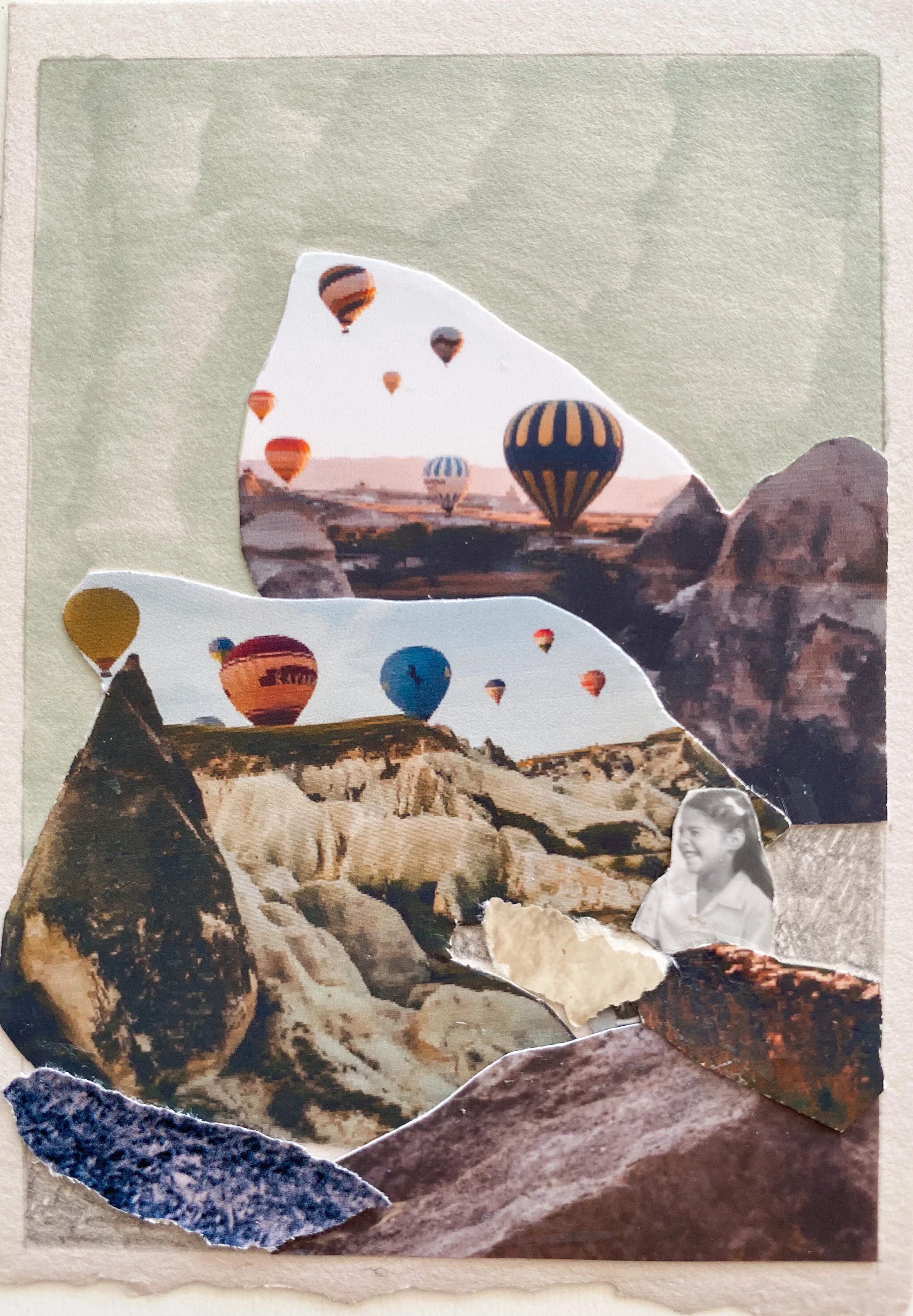 Day 24: Flying; 2.5in x 3.5in