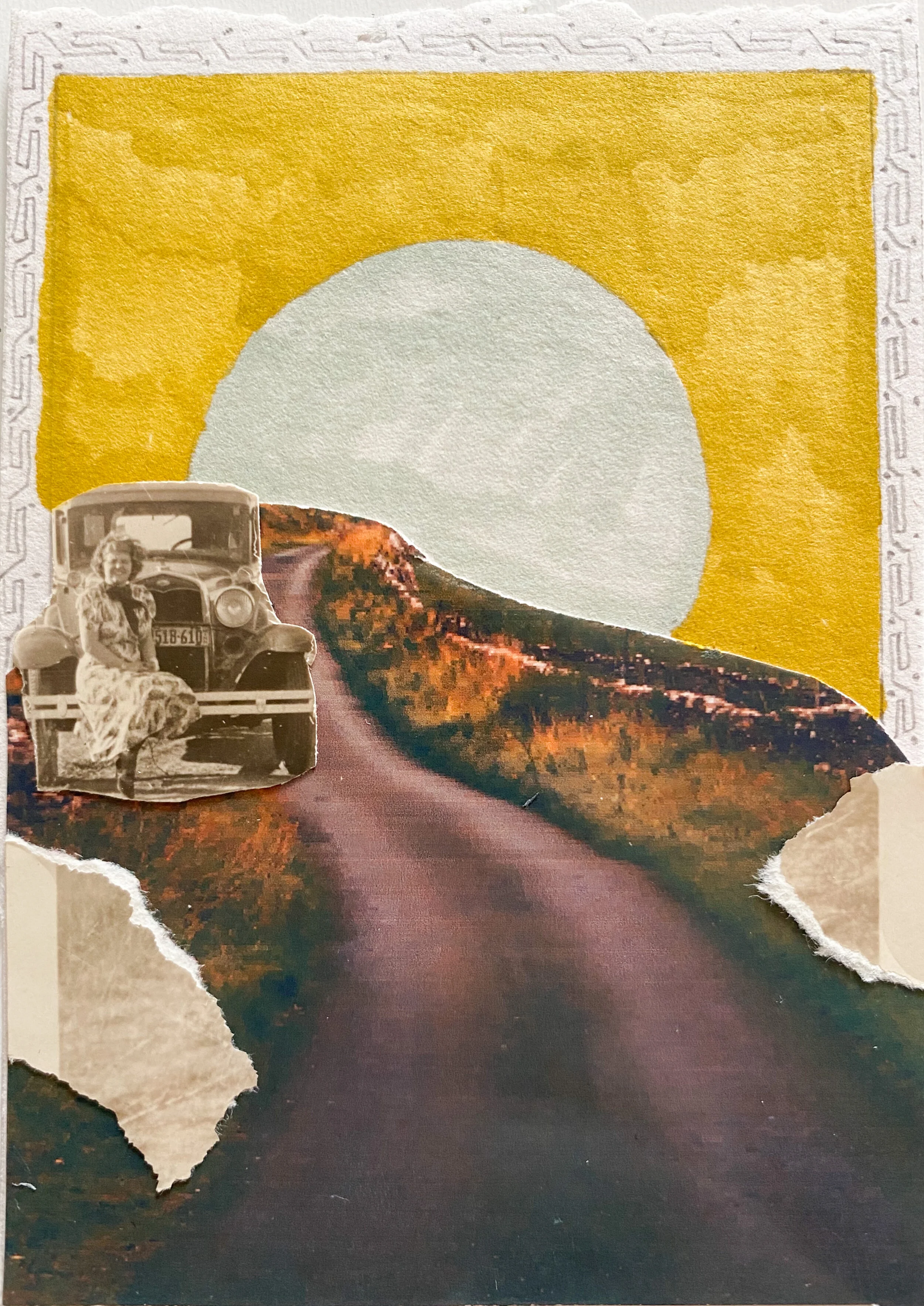 Day 23: Nowhere; 2.5in x 3.5in