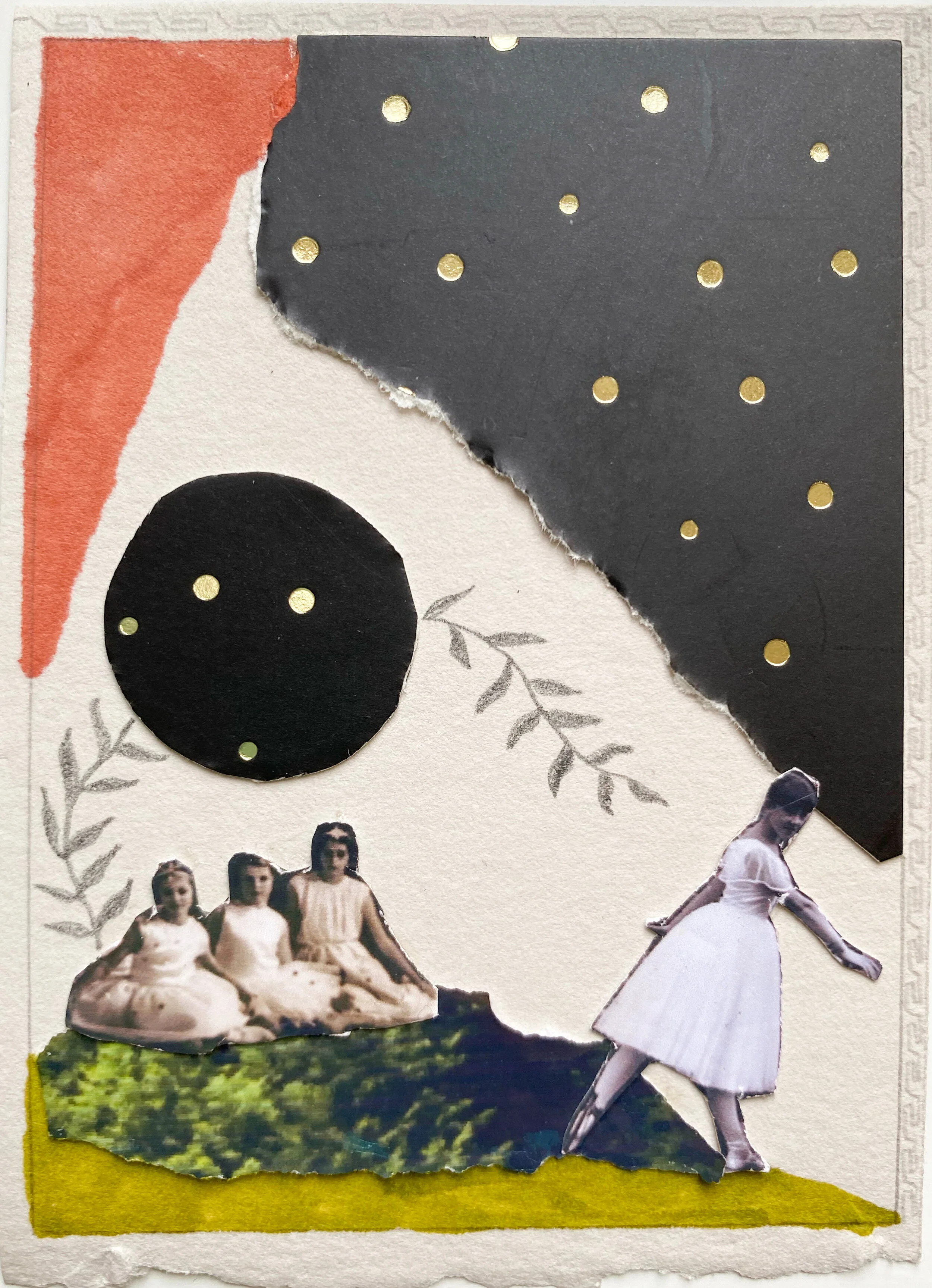Day 28: Dance; 2.5in x 3.5in