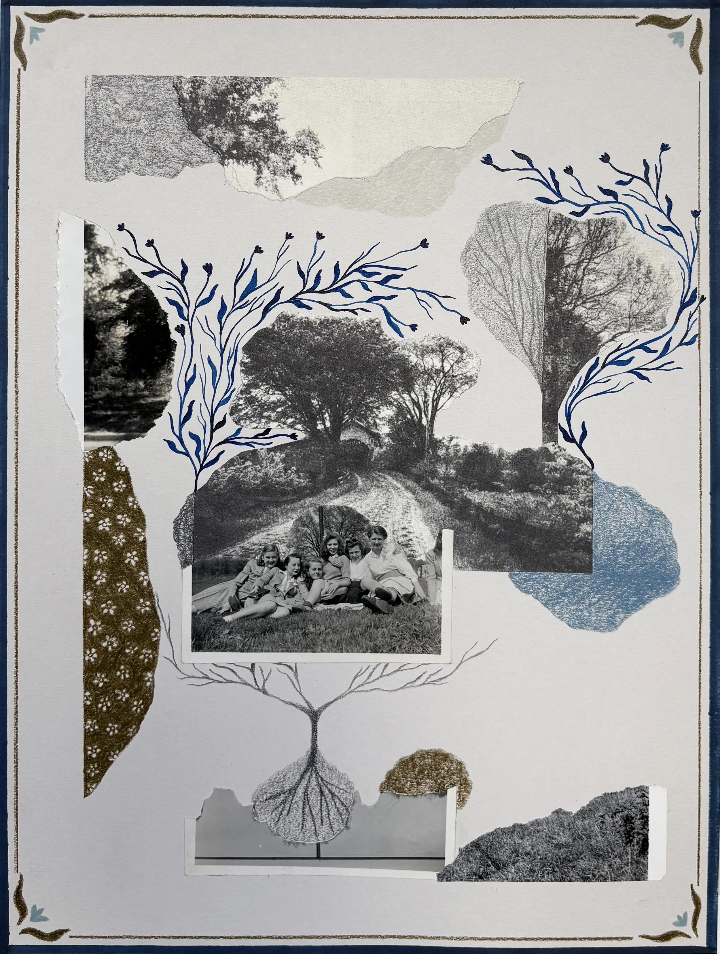 As It Never Was, 9in x 12in, 2025