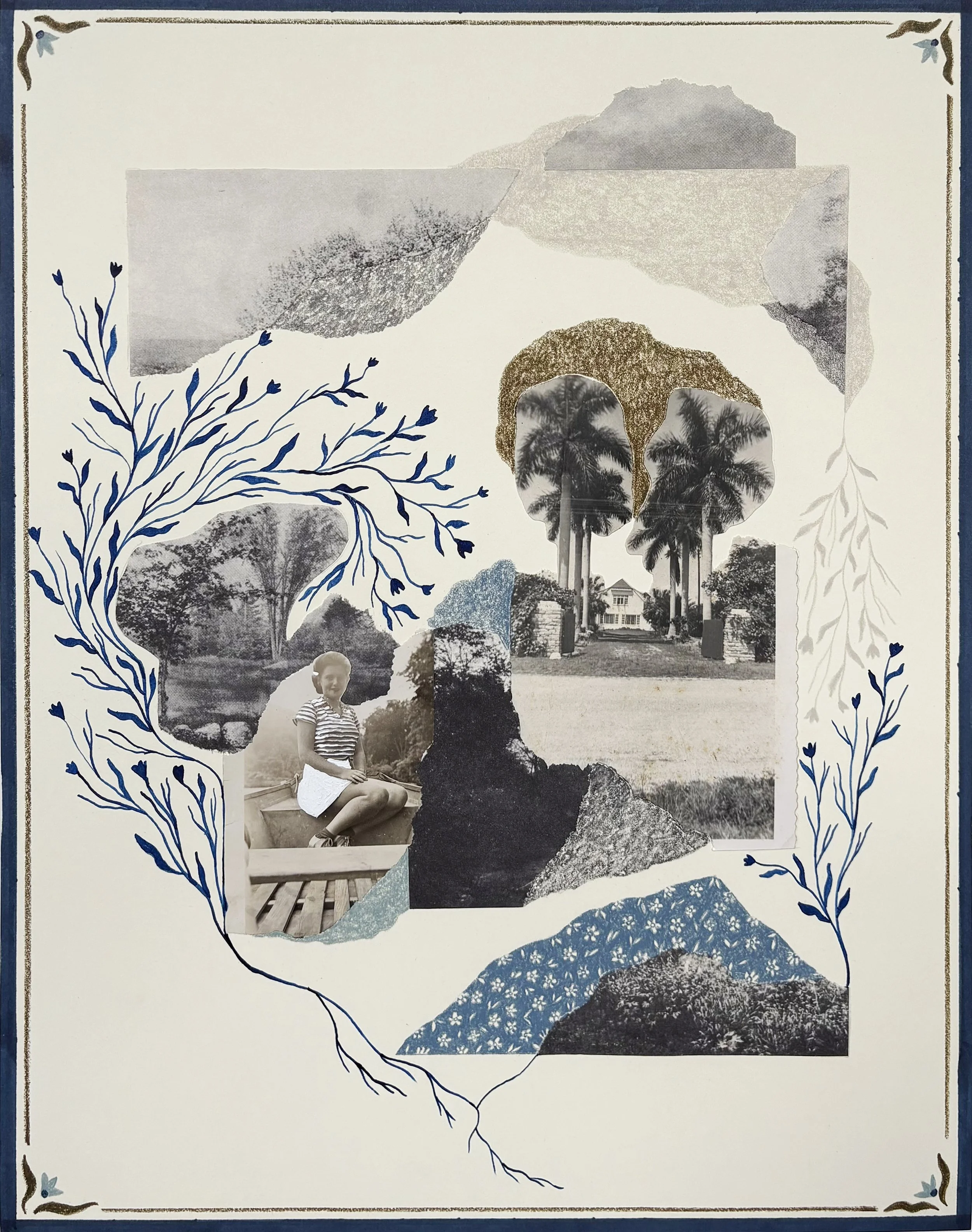 Between Two Worlds, 11in x14in, 2025