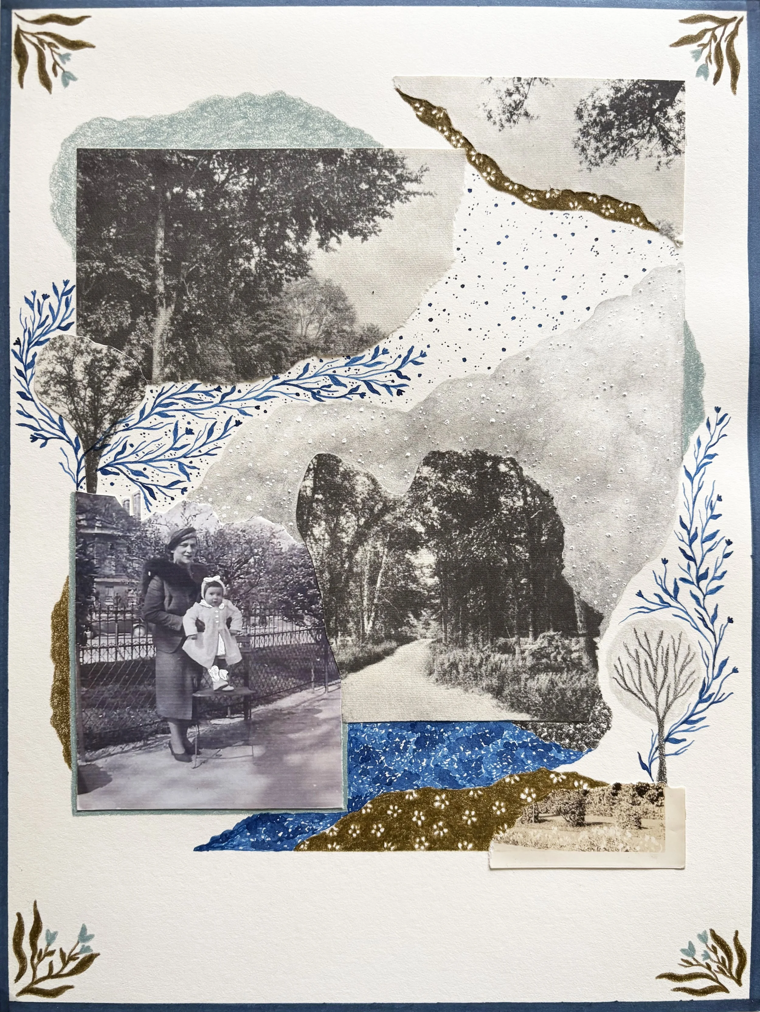 Un Autre Chemin, 9in x 12in, 2026