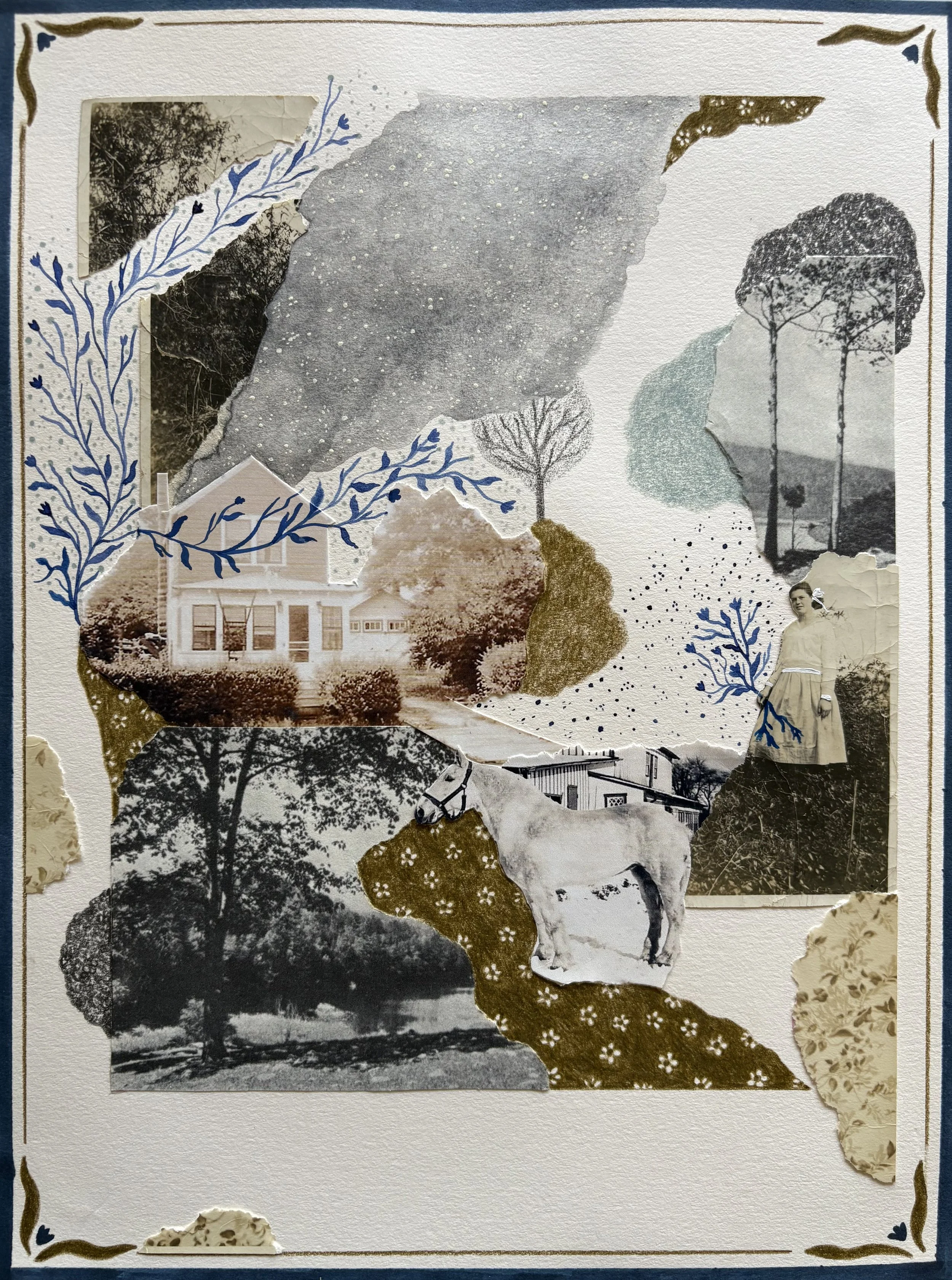 Starry Cloud, 9in x 12in, 2026