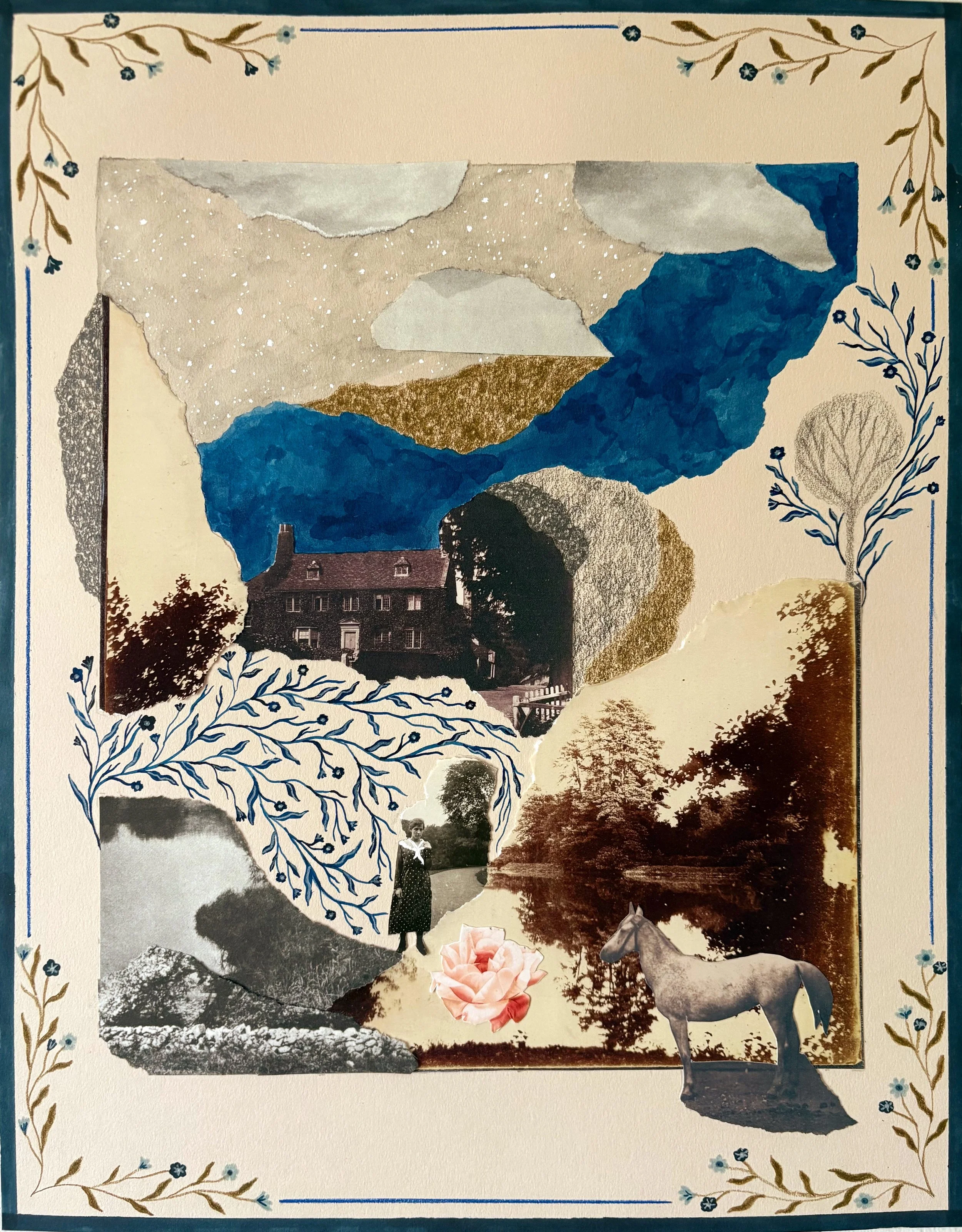 La Maison de Campagne, 11in x 14in, 2026