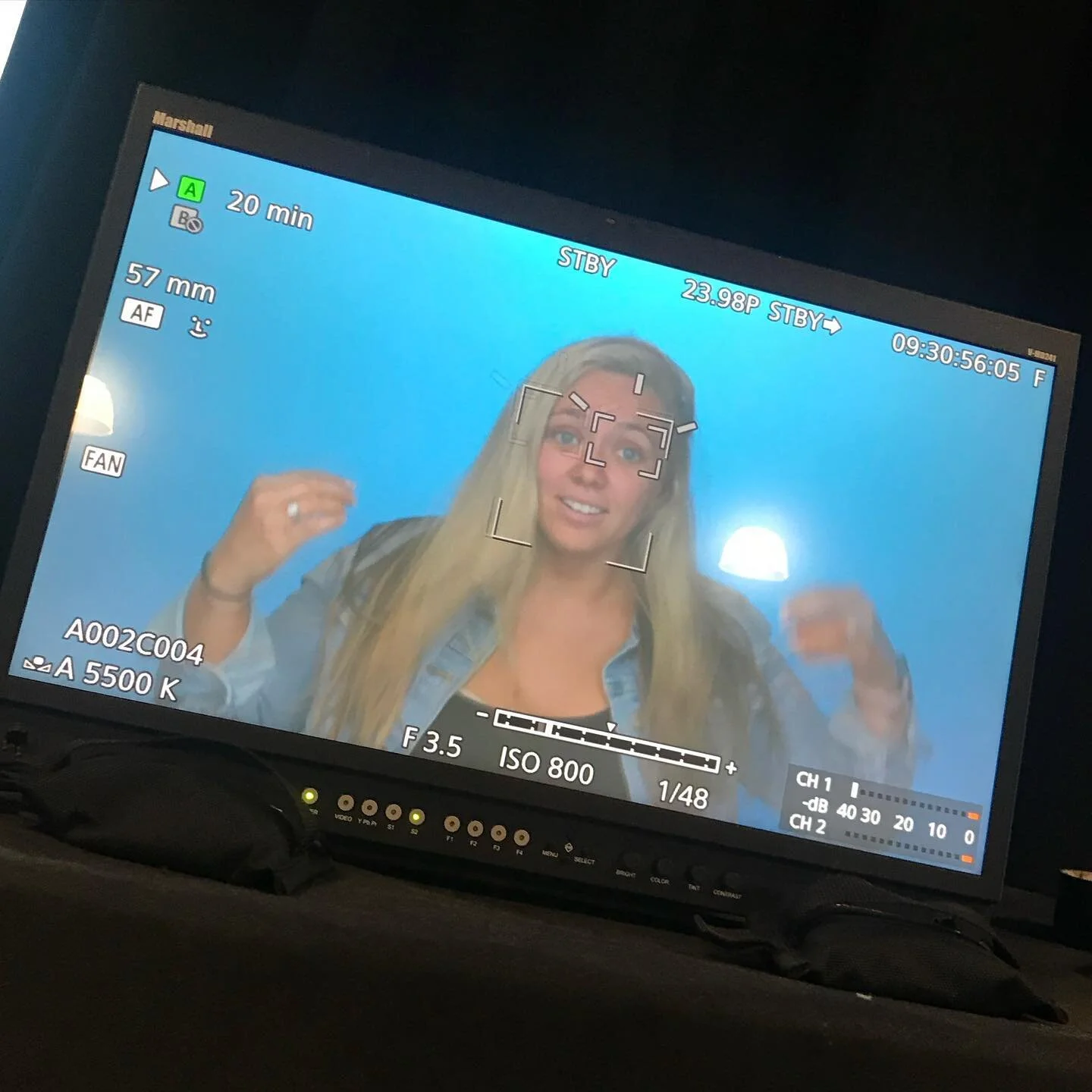 Testing, testing, 1,2 .... yup she&rsquo;s still here! 2019 has been one hell of a year 🤪 looking forward to sharing what has been going on but until then here is a little fun BTS! And yes my hair is always this crazy and no I never wear makeup!
&bu