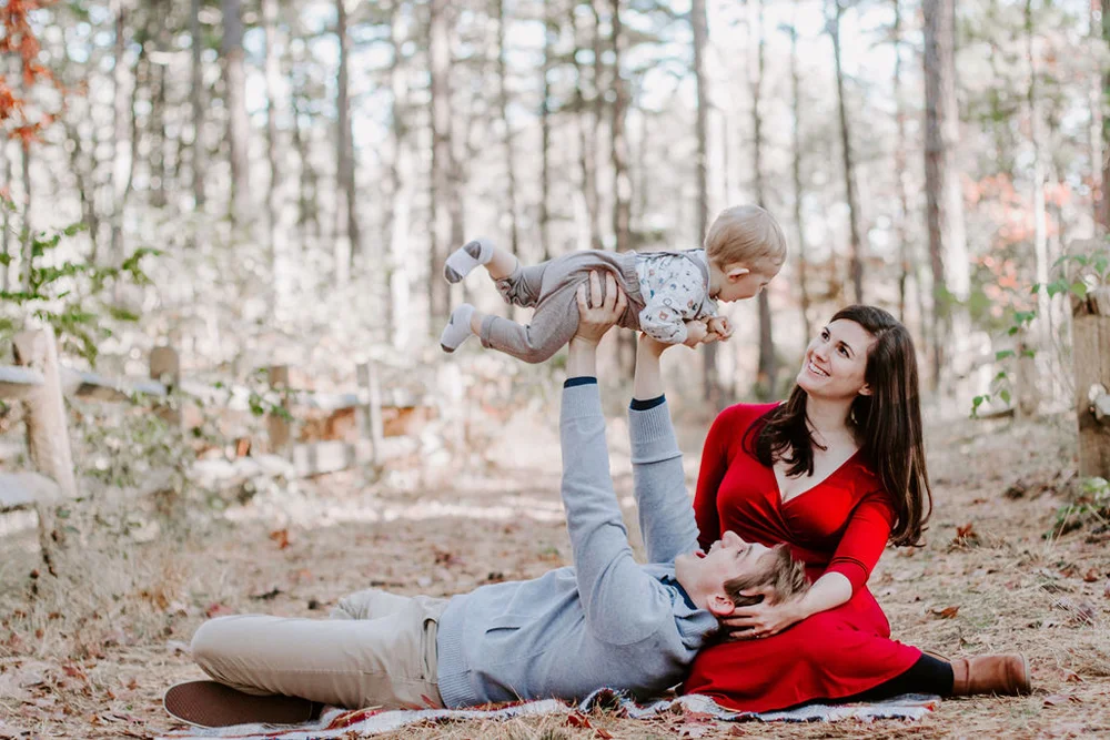 Golden Hour in the Pine Bush | The Angus Family