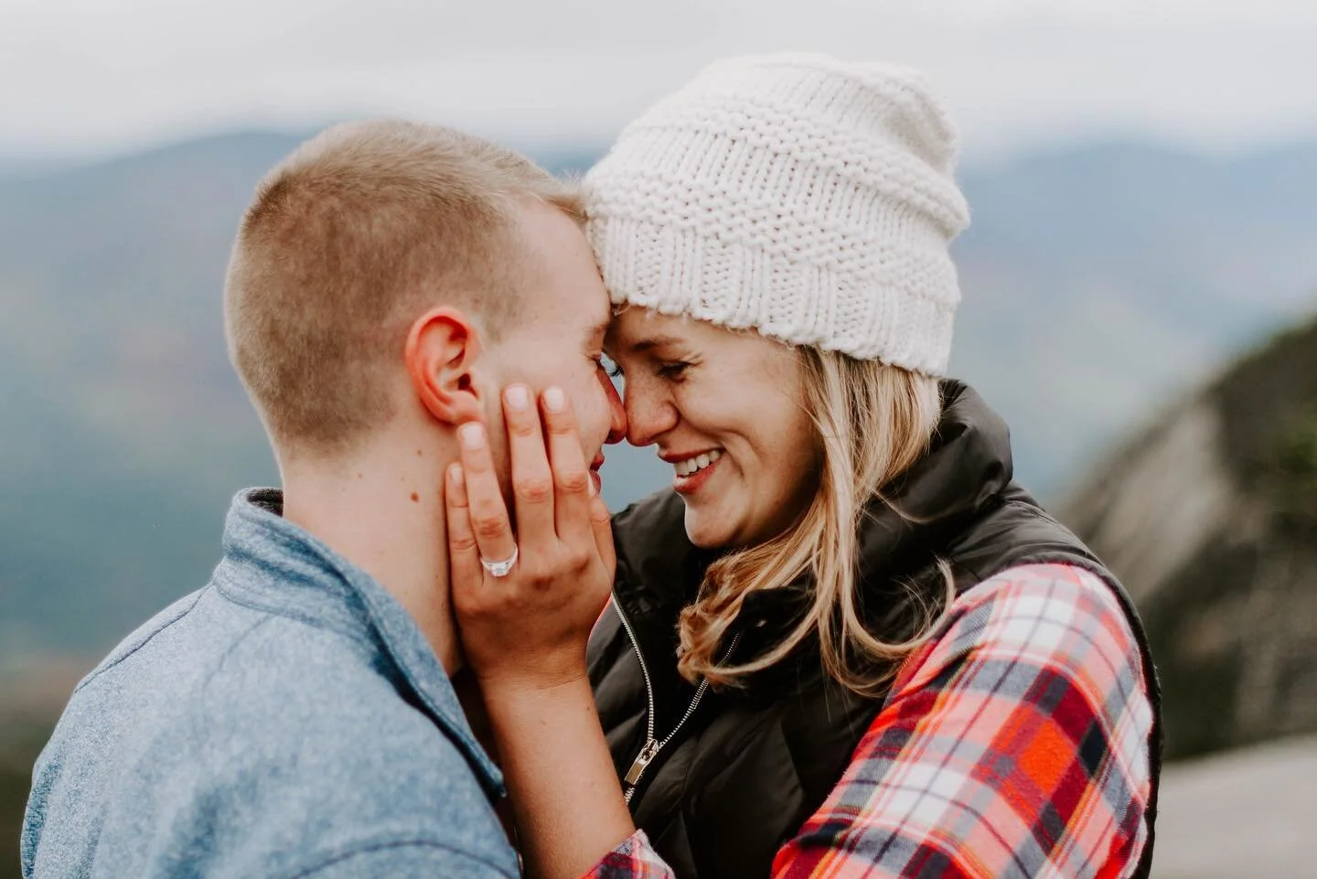 Happy engagement anniversary to these two love birds. They had no idea they&rsquo;d be dealing with a pandemic when they picked their wedding date. But they&rsquo;ve been handling it just like they did when they hiked an #adk high peak for their prop