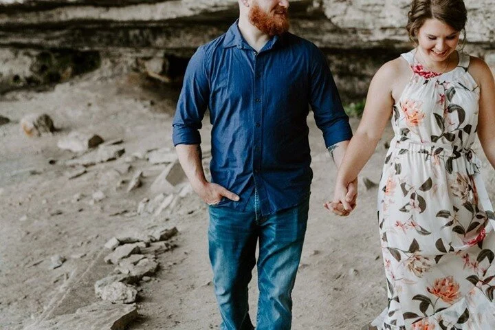 Need something to brighten your day? Tamara + Patrick's hazy August engagement is featured on the blog, and their sheer joy will put a smile on your face. Plus, can you guess which of them was more nervous on their first date? Head to the link in my 