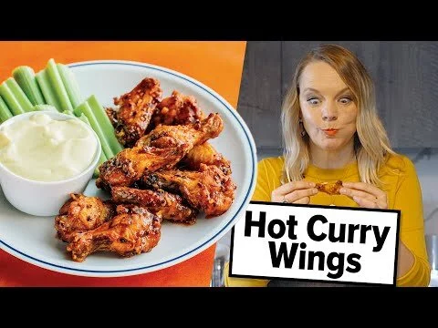 How to Make Hot Curry Wings from Chiya Chai Relayed in Football Puns
