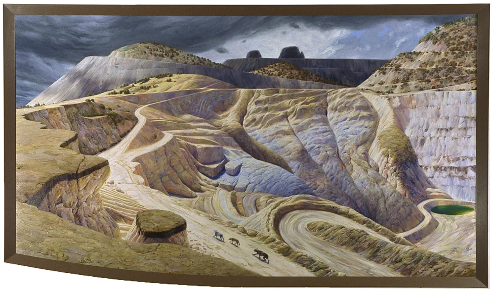 Quarry - 48" x 88" - 1983