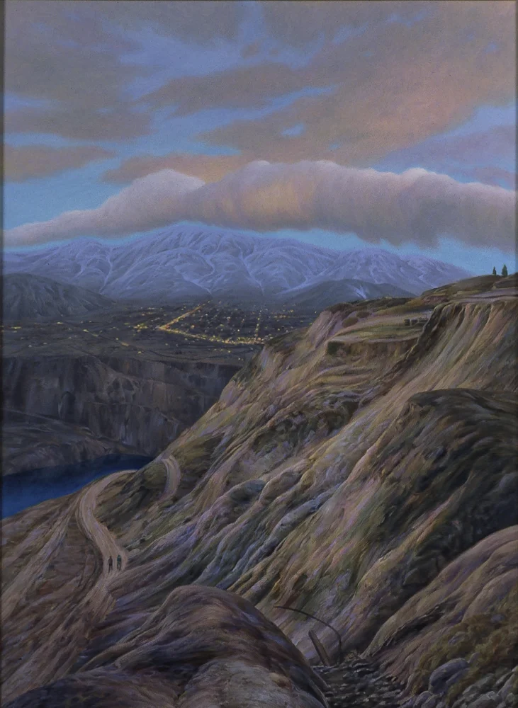 Love in a Pit Mine - 48" x 36" - 1999