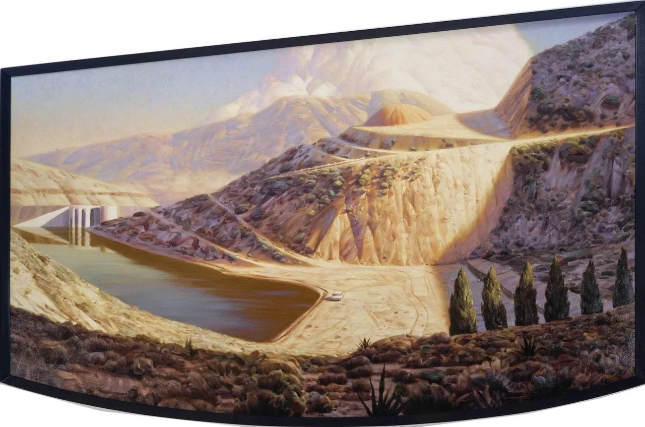 Wet Dream, 1990, Oil on panel, 51 x 76"