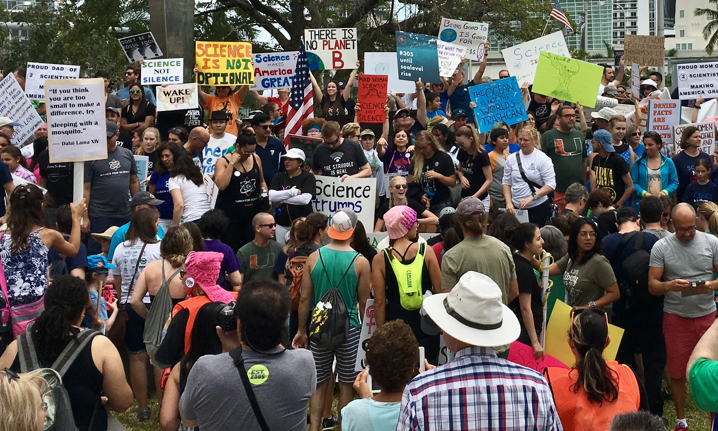 I can't believe I have to march for science