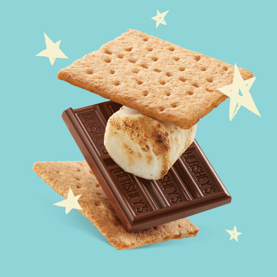   Post Caption:  Make summer cookouts sparkle with oh-so-good #Smores ✨😋🎆 