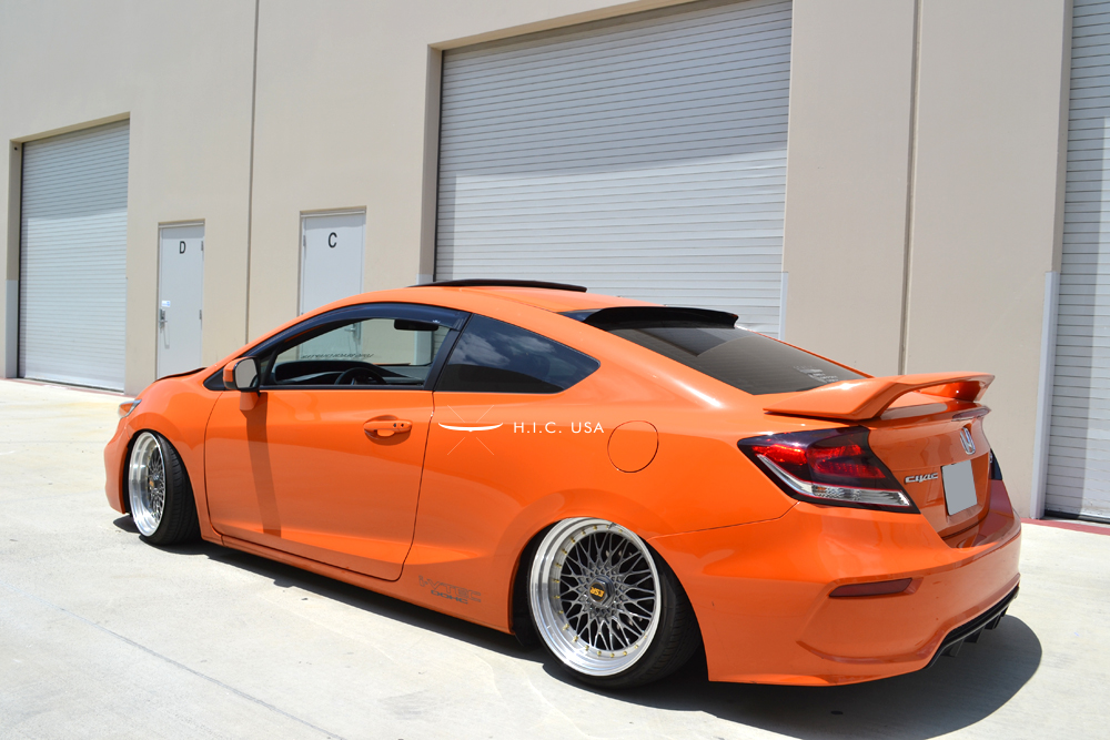 Jdm Carbon Fiber Rear Trunk Light Center Add On Duckbill Lip Spoiler Wing For 16 Up Honda Civic 2dr Coupe 2016 2017 2018 16 Civic Coupe Honda Civic Coupe Honda