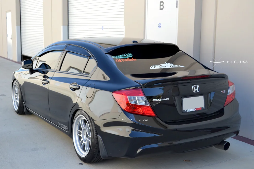 Rear Visor - Civic 12-15 4dr — H.I.C. USA
