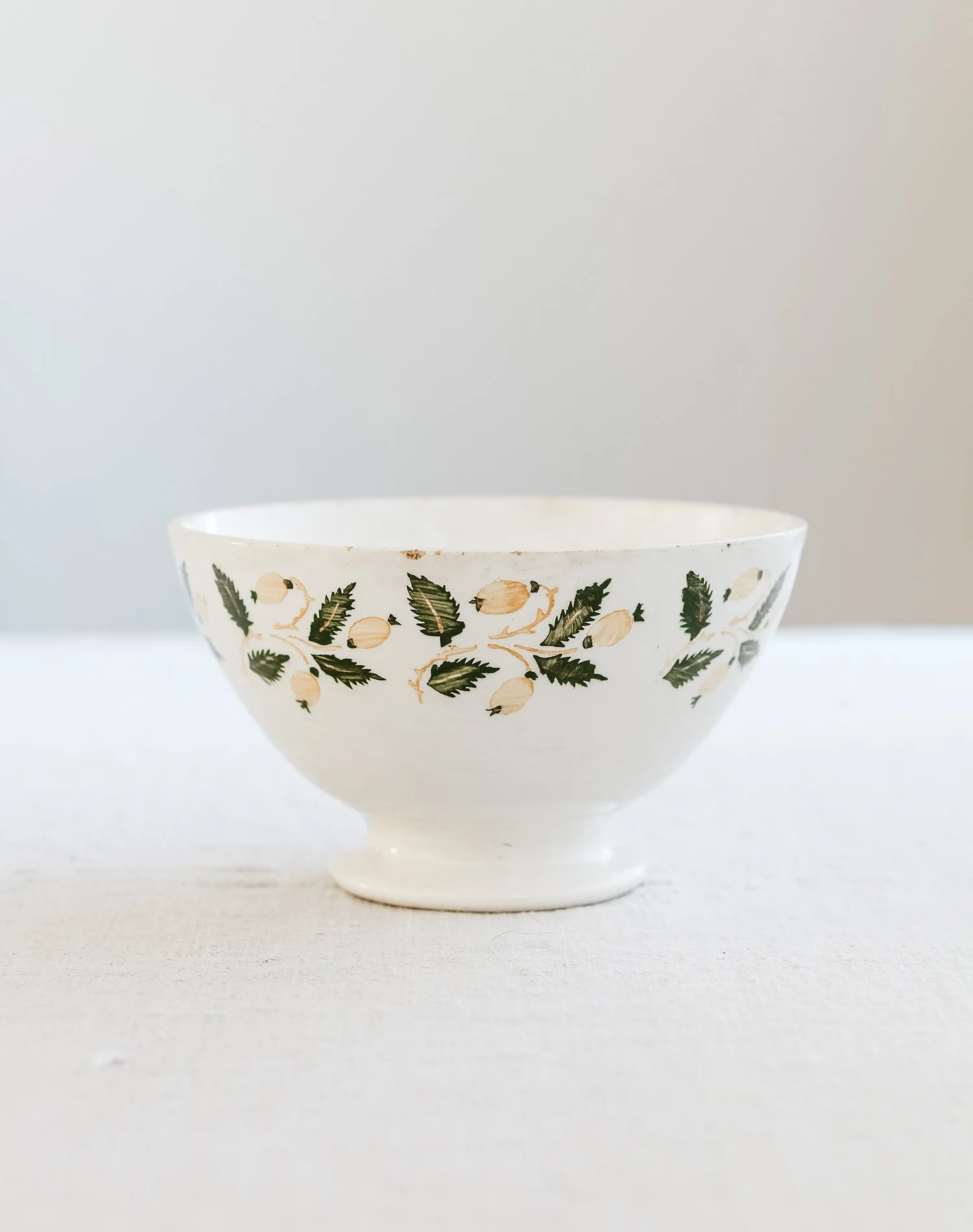 Antique French Café Bowl No. 26
