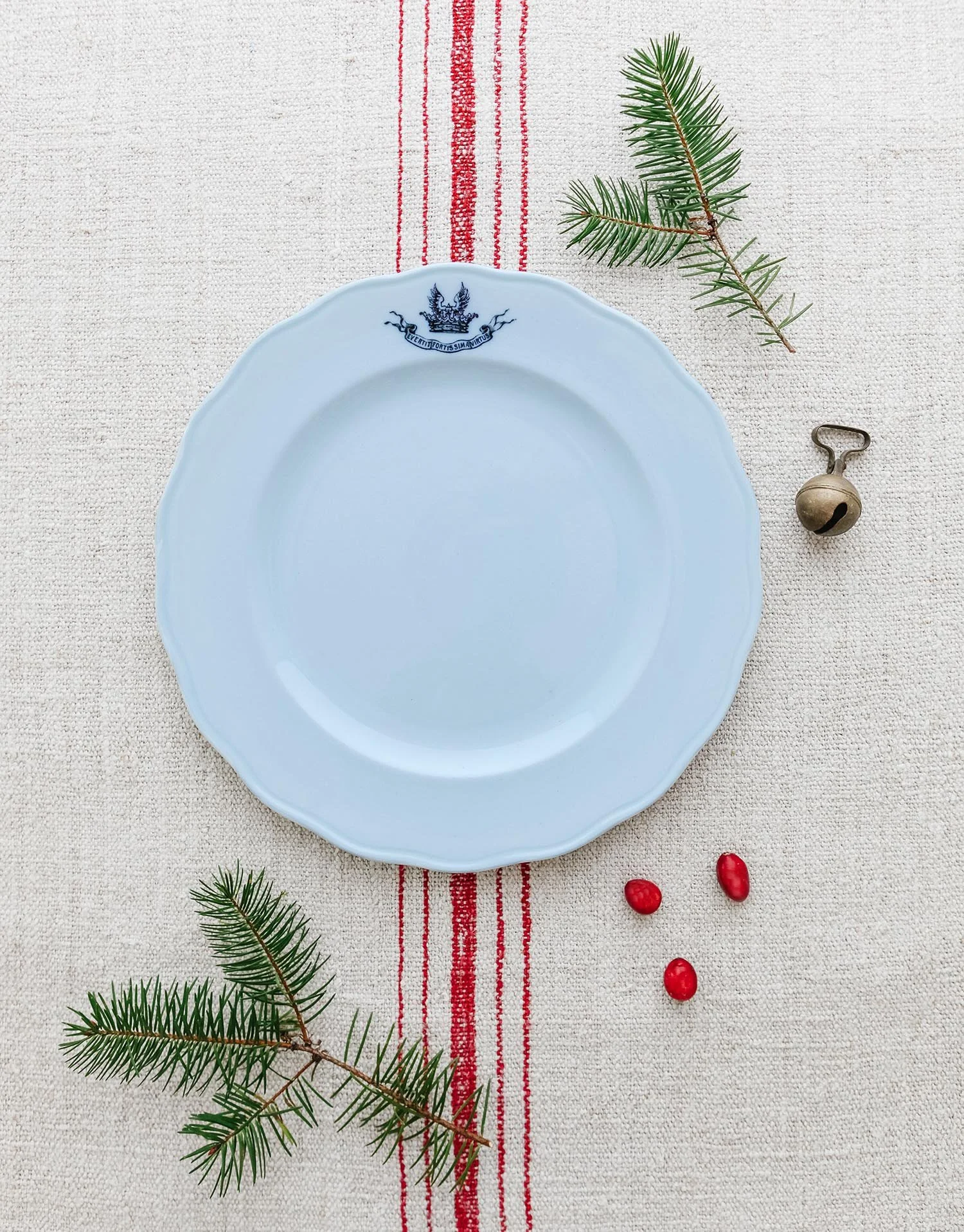 Antique Blue Ironstone Plates