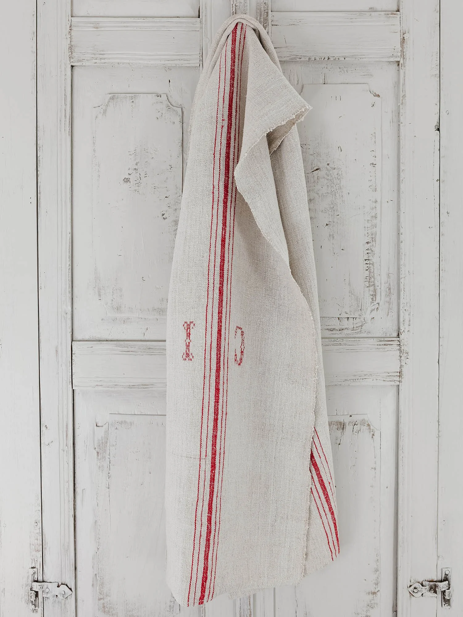 Antique European Red Striped Runners