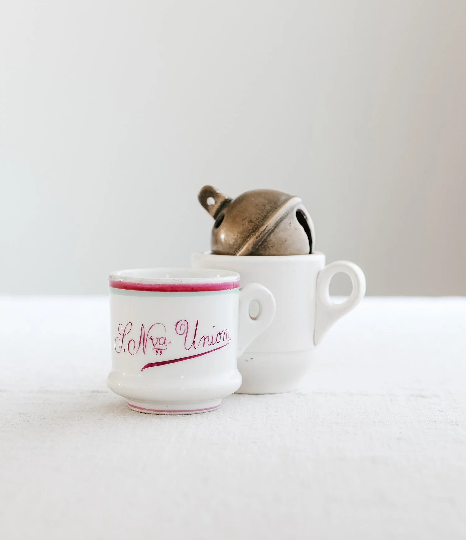 Antique French Brulot Cup Set No. 1