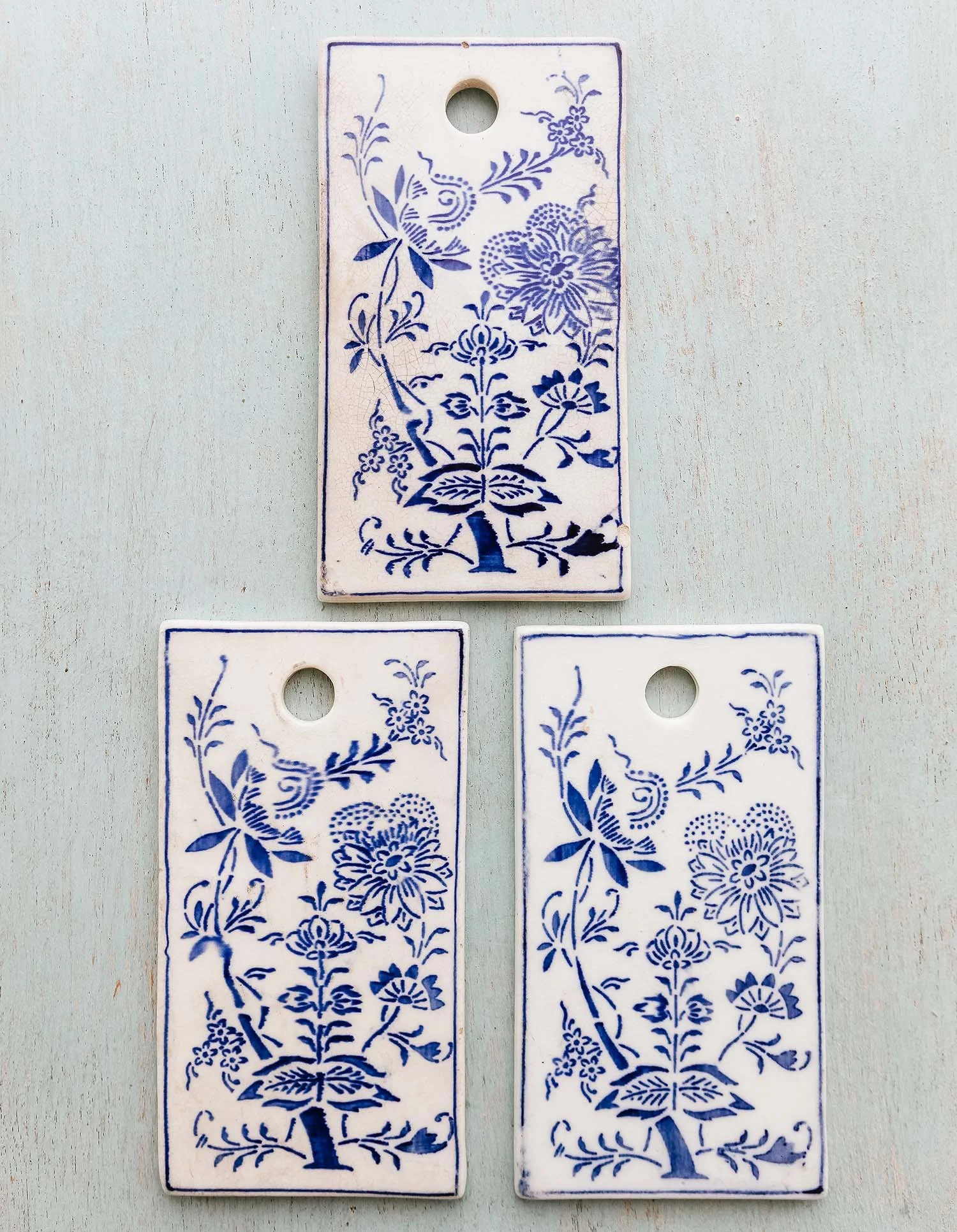 Vintage French Ironstone Onion Boards