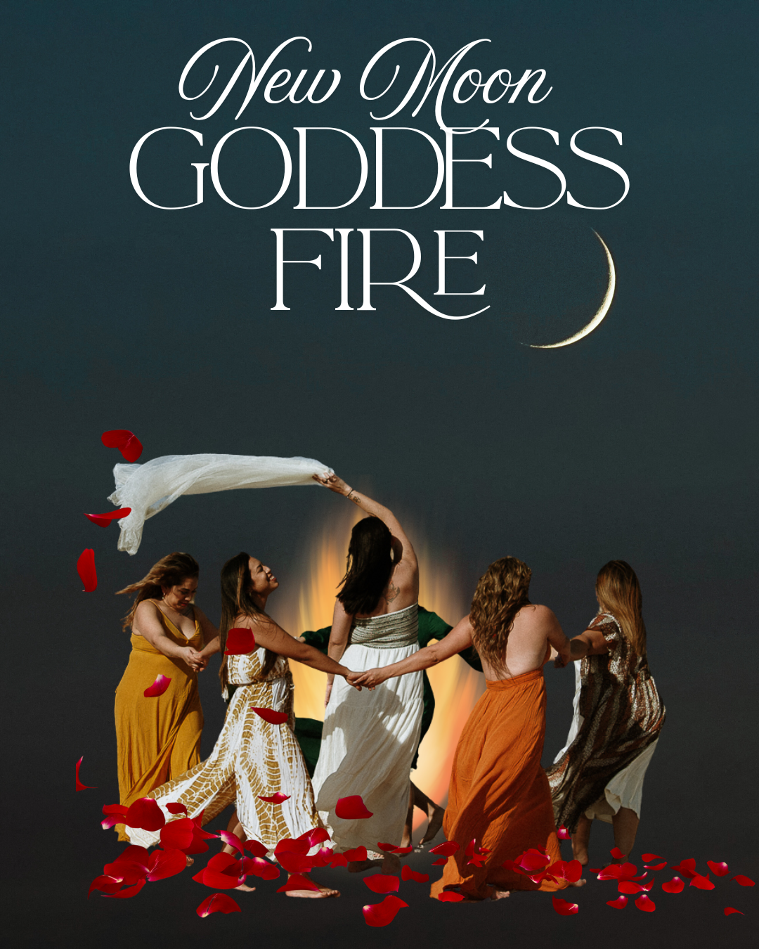 New Moon Goddess Fire
