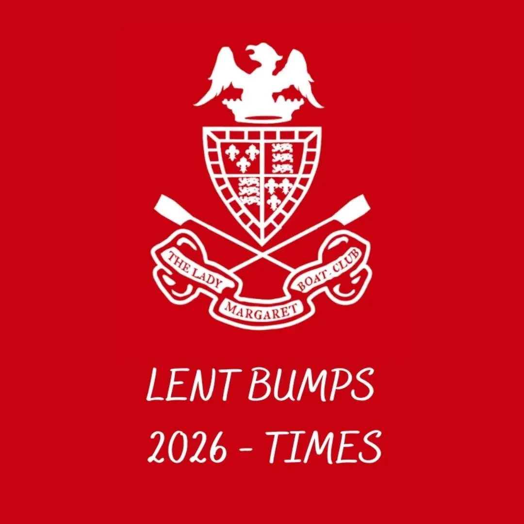 Lent Bumps 2026 have finally arrived and LMBC has five crews racing over the next five days! Be sure to come out and support the Maggie crews as we carve our way up the Cam in blazing red this week. Yeah Maggie!! VL 🦅