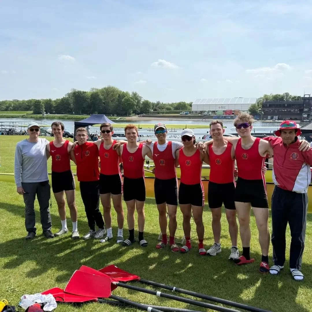 Nottingham City Regatta 🌲🦅

M1 - After an early 04:00 start in Cambridge M1 rowed early in the morning with a slightly chaotic and groggy time trial. But came together for a narrow but well fought victory taken at the line of the B Final. Thus M1 s