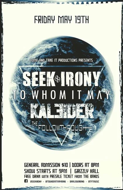05/15/2017: Upcoming Show - May 19th