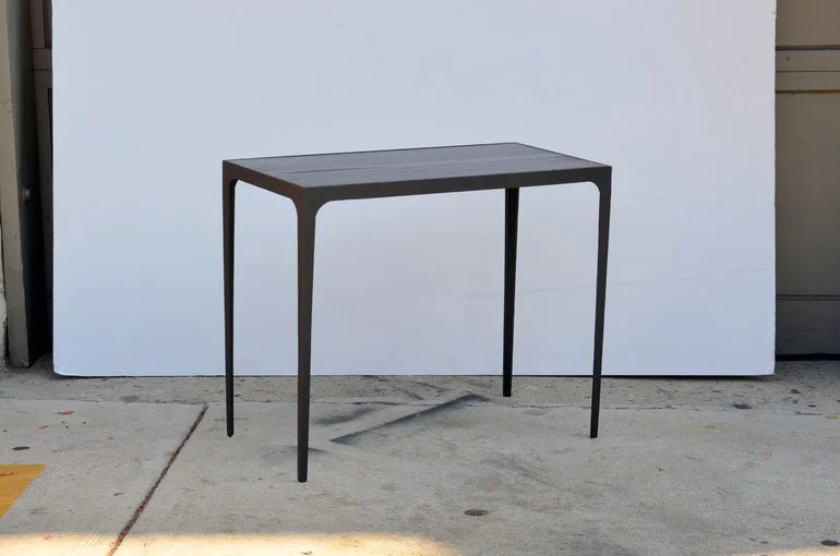 The 'Esquisse' Ebonized Grooved Oak Side Table2.jpg